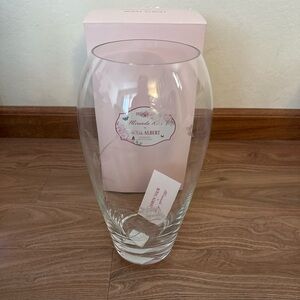 Royal Albert Miranda Kerr Friendship Butterfly Glass Vase Brand New